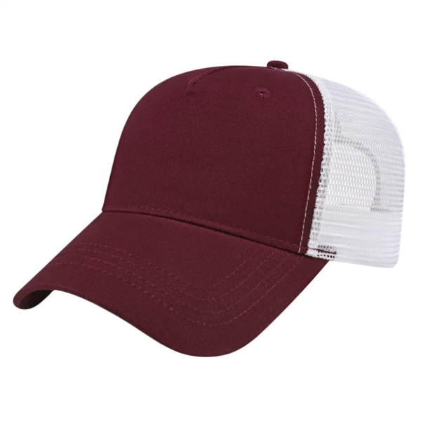 X-Tra Value Five Panel Mesh Back Cap - X-Tra Value Five Panel Mesh Back Cap - Image 9 of 9