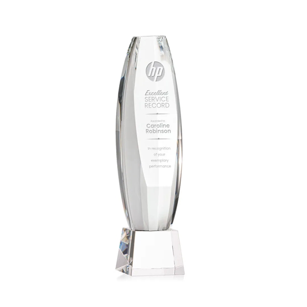 Hoover Award on Robson Base - Clear