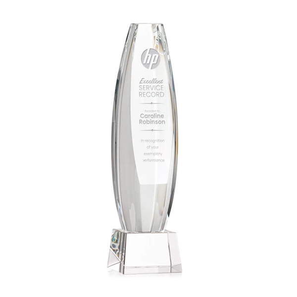Hoover Award on Robson Base - Clear