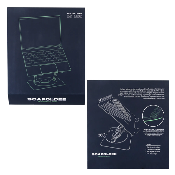 Scafoldee Laptop Stand - Scafoldee Laptop Stand - Image 3 of 5