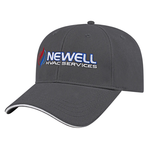 Structured Sandwich Visor Cap - Structured Sandwich Visor Cap - Image 0 of 5
