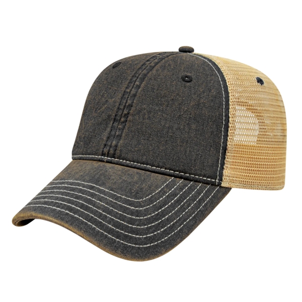 Premium Vintage Washed Trucker Cap