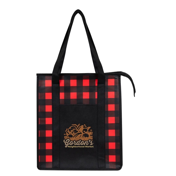 Northwoods Non-Woven Cooler Tote Bag - Northwoods Non-Woven Cooler Tote Bag - Image 3 of 9