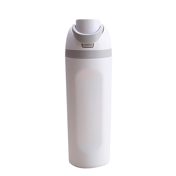 Sip Free Insulated Stainless Steel Water Bottle with Straw - Sip Free Insulated Stainless Steel Water Bottle with Straw - Image 3 of 3