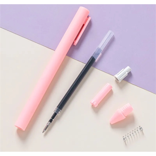 STEPABC Candy Color Plastic Ballpoint Pen - STEPABC Candy Color Plastic Ballpoint Pen - Image 2 of 2