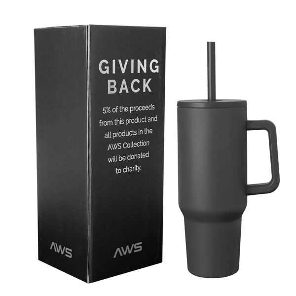 Custom 40 Oz. AWS Jackson Intrepid Stainless Steel Tumbler