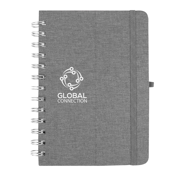 Custom RPET Notebook With Phone Holder