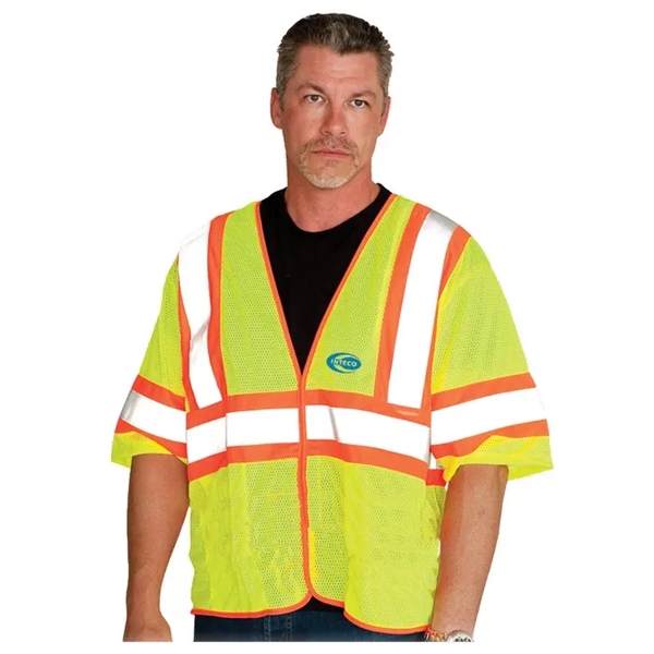 Value Two Tone Mesh Vest - Value Two Tone Mesh Vest - Image 2 of 2