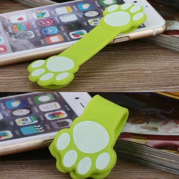 Customizable silicone cat claw sucker phone stand hub - Customizable silicone cat claw sucker phone stand hub - Image 1 of 5