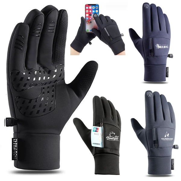In Stock Winter Touch Screen Texting Warm Gloves 3 Size - In Stock Winter Touch Screen Texting Warm Gloves 3 Size - Image 0 of 6