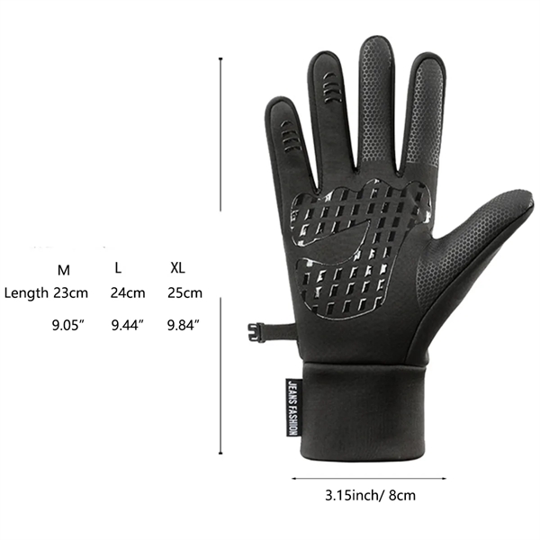 In Stock Winter Touch Screen Texting Warm Gloves 3 Size - In Stock Winter Touch Screen Texting Warm Gloves 3 Size - Image 6 of 6