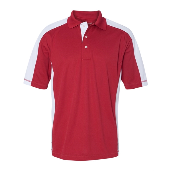 Sierra Pacific Colorblocked Moisture Free Mesh Polo - Sierra Pacific Colorblocked Moisture Free Mesh Polo - Image 13 of 24