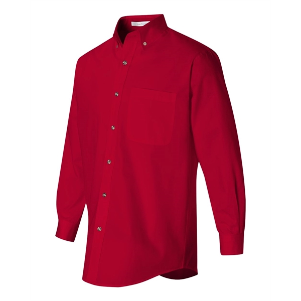 FeatherLite Long Sleeve Stain-Resistant Twill Shirt - FeatherLite Long Sleeve Stain-Resistant Twill Shirt - Image 2 of 45