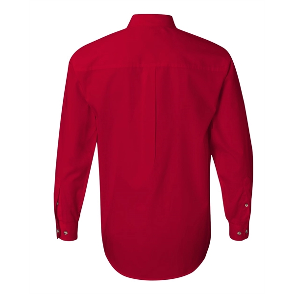 FeatherLite Long Sleeve Stain-Resistant Twill Shirt - FeatherLite Long Sleeve Stain-Resistant Twill Shirt - Image 3 of 45