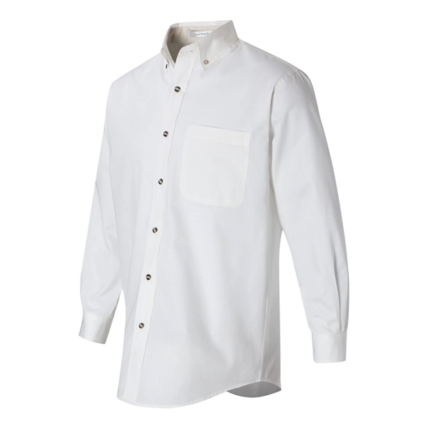 FeatherLite Long Sleeve Stain-Resistant Twill Shirt - FeatherLite Long Sleeve Stain-Resistant Twill Shirt - Image 4 of 45