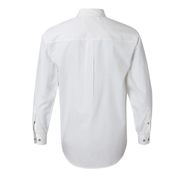 FeatherLite Long Sleeve Stain-Resistant Twill Shirt - FeatherLite Long Sleeve Stain-Resistant Twill Shirt - Image 5 of 45