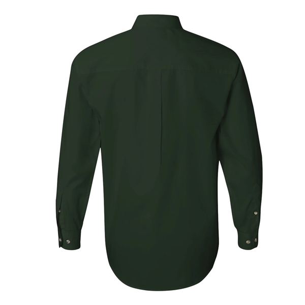 FeatherLite Long Sleeve Stain-Resistant Twill Shirt - FeatherLite Long Sleeve Stain-Resistant Twill Shirt - Image 8 of 45