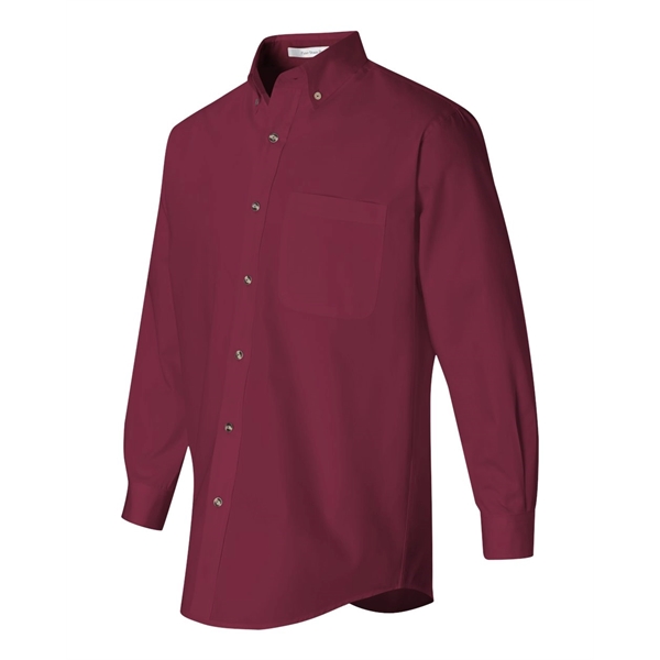 FeatherLite Long Sleeve Stain-Resistant Twill Shirt - FeatherLite Long Sleeve Stain-Resistant Twill Shirt - Image 10 of 45