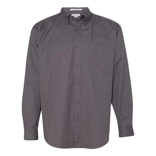 FeatherLite Long Sleeve Stain-Resistant Twill Shirt - FeatherLite Long Sleeve Stain-Resistant Twill Shirt - Image 15 of 45