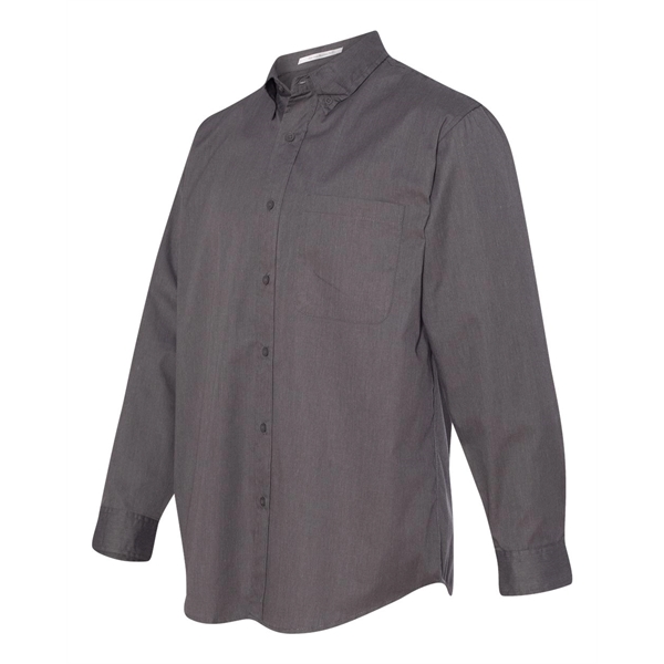 FeatherLite Long Sleeve Stain-Resistant Twill Shirt - FeatherLite Long Sleeve Stain-Resistant Twill Shirt - Image 16 of 45