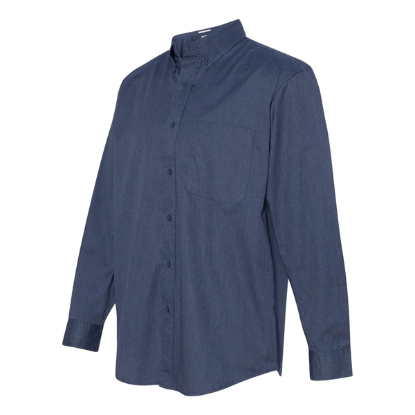 FeatherLite Long Sleeve Stain-Resistant Twill Shirt - FeatherLite Long Sleeve Stain-Resistant Twill Shirt - Image 19 of 45