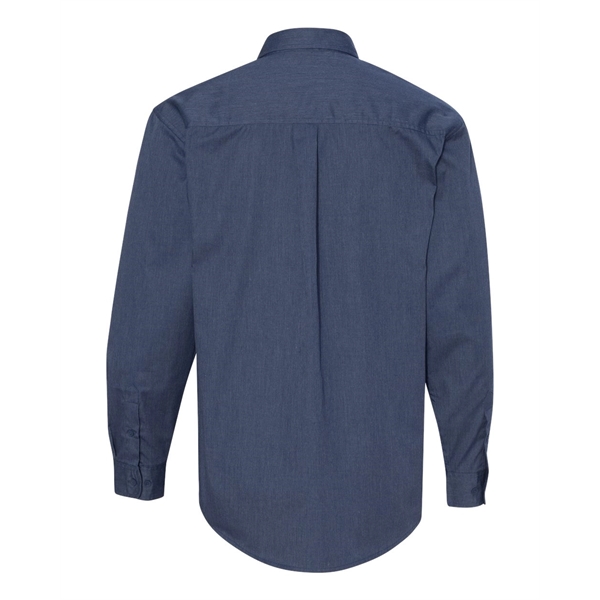 FeatherLite Long Sleeve Stain-Resistant Twill Shirt - FeatherLite Long Sleeve Stain-Resistant Twill Shirt - Image 20 of 45