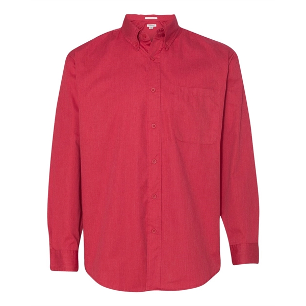 FeatherLite Long Sleeve Stain-Resistant Twill Shirt - FeatherLite Long Sleeve Stain-Resistant Twill Shirt - Image 21 of 45