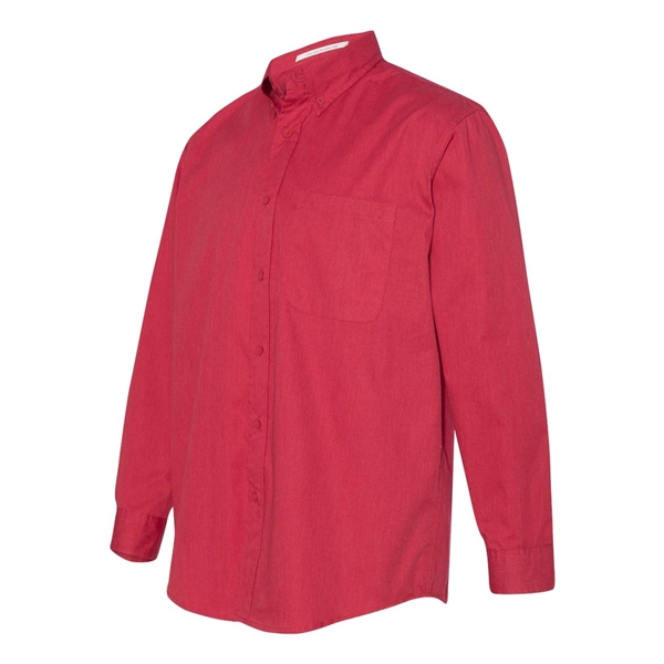 FeatherLite Long Sleeve Stain-Resistant Twill Shirt - FeatherLite Long Sleeve Stain-Resistant Twill Shirt - Image 22 of 45