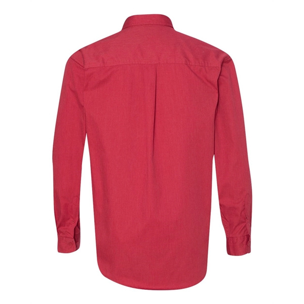 FeatherLite Long Sleeve Stain-Resistant Twill Shirt - FeatherLite Long Sleeve Stain-Resistant Twill Shirt - Image 23 of 45