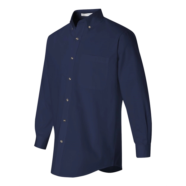 FeatherLite Long Sleeve Stain-Resistant Twill Shirt - FeatherLite Long Sleeve Stain-Resistant Twill Shirt - Image 25 of 45