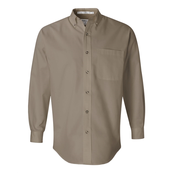 FeatherLite Long Sleeve Stain-Resistant Twill Shirt - FeatherLite Long Sleeve Stain-Resistant Twill Shirt - Image 36 of 45