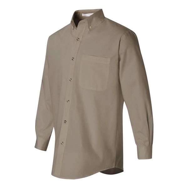 FeatherLite Long Sleeve Stain-Resistant Twill Shirt - FeatherLite Long Sleeve Stain-Resistant Twill Shirt - Image 37 of 45