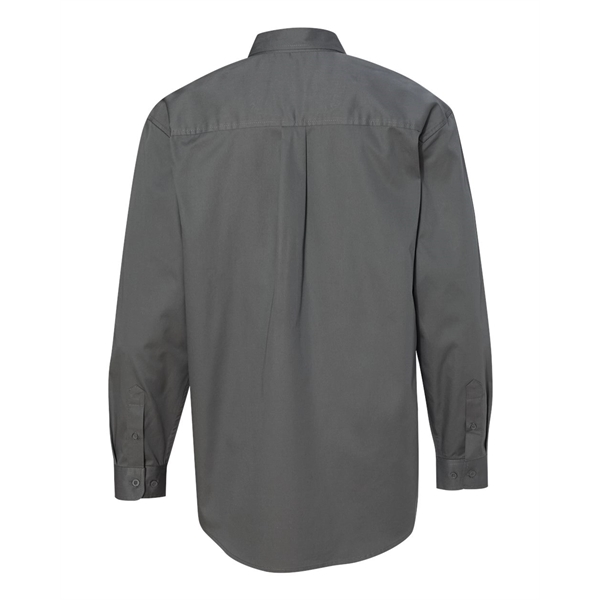 FeatherLite Long Sleeve Stain-Resistant Twill Shirt - FeatherLite Long Sleeve Stain-Resistant Twill Shirt - Image 41 of 45