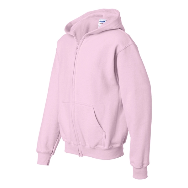 Gildan Heavy Blend™ Youth Full-Zip Hooded Sweatshirt - Gildan Heavy Blend™ Youth Full-Zip Hooded Sweatshirt - Image 5 of 68