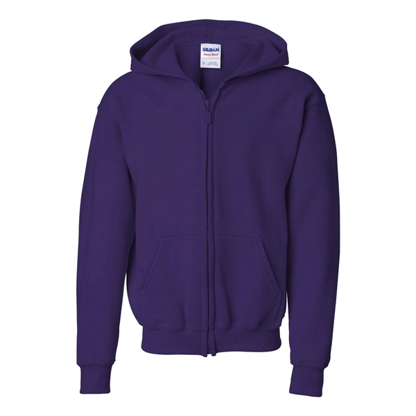 Gildan Heavy Blend™ Youth Full-Zip Hooded Sweatshirt - Gildan Heavy Blend™ Youth Full-Zip Hooded Sweatshirt - Image 10 of 68