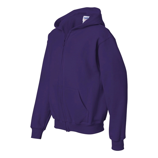 Gildan Heavy Blend™ Youth Full-Zip Hooded Sweatshirt - Gildan Heavy Blend™ Youth Full-Zip Hooded Sweatshirt - Image 11 of 68