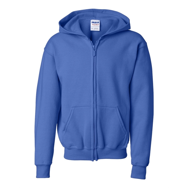 Gildan Heavy Blend™ Youth Full-Zip Hooded Sweatshirt - Gildan Heavy Blend™ Youth Full-Zip Hooded Sweatshirt - Image 16 of 68
