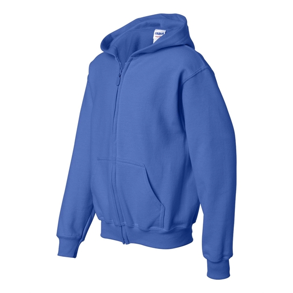 Gildan Heavy Blend™ Youth Full-Zip Hooded Sweatshirt - Gildan Heavy Blend™ Youth Full-Zip Hooded Sweatshirt - Image 17 of 68