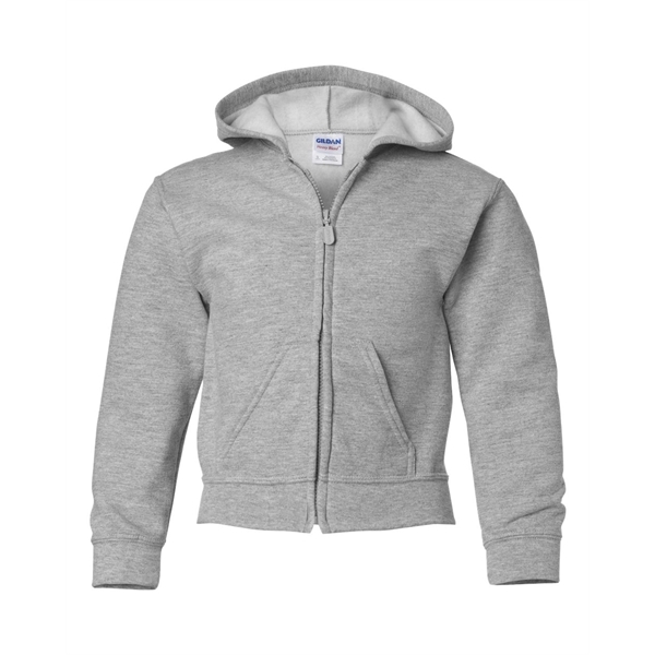 Gildan Heavy Blend™ Youth Full-Zip Hooded Sweatshirt - Gildan Heavy Blend™ Youth Full-Zip Hooded Sweatshirt - Image 19 of 68