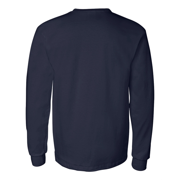 Gildan Ultra Cotton® Long Sleeve Pocket T-Shirt - Gildan Ultra Cotton® Long Sleeve Pocket T-Shirt - Image 6 of 18