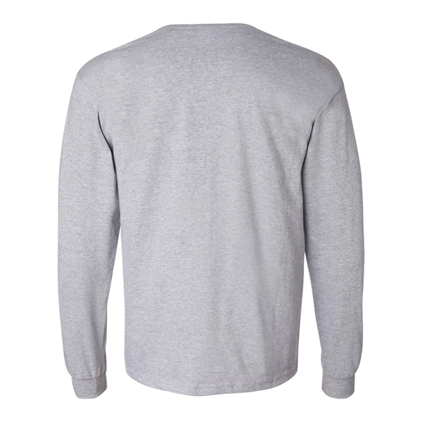 Gildan Ultra Cotton® Long Sleeve Pocket T-Shirt - Gildan Ultra Cotton® Long Sleeve Pocket T-Shirt - Image 12 of 18
