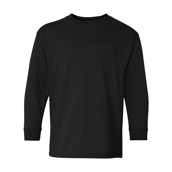 Gildan Heavy Cotton™ Youth Long Sleeve T-Shirt - Gildan Heavy Cotton™ Youth Long Sleeve T-Shirt - Image 1 of 33