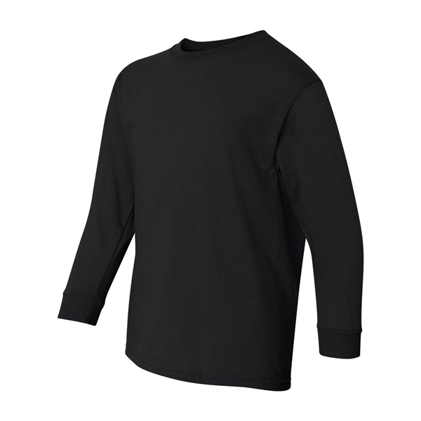 Gildan Heavy Cotton™ Youth Long Sleeve T-Shirt - Gildan Heavy Cotton™ Youth Long Sleeve T-Shirt - Image 2 of 33