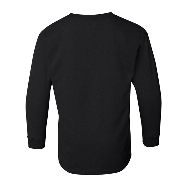 Gildan Heavy Cotton™ Youth Long Sleeve T-Shirt - Gildan Heavy Cotton™ Youth Long Sleeve T-Shirt - Image 3 of 33