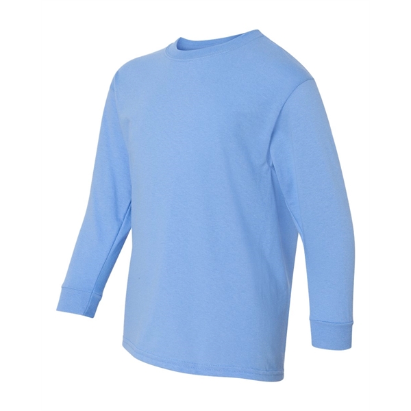 Gildan Heavy Cotton™ Youth Long Sleeve T-Shirt - Gildan Heavy Cotton™ Youth Long Sleeve T-Shirt - Image 5 of 33