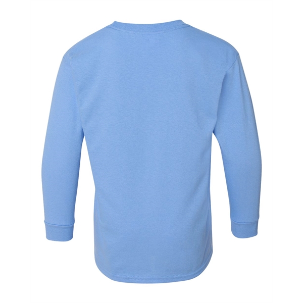 Gildan Heavy Cotton™ Youth Long Sleeve T-Shirt - Gildan Heavy Cotton™ Youth Long Sleeve T-Shirt - Image 6 of 33
