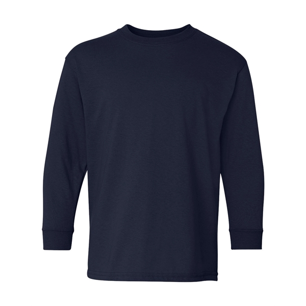 Gildan Heavy Cotton™ Youth Long Sleeve T-Shirt - Gildan Heavy Cotton™ Youth Long Sleeve T-Shirt - Image 16 of 33