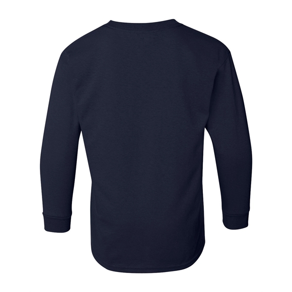 Gildan Heavy Cotton™ Youth Long Sleeve T-Shirt - Gildan Heavy Cotton™ Youth Long Sleeve T-Shirt - Image 18 of 33