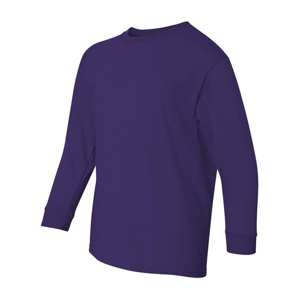 Gildan Heavy Cotton™ Youth Long Sleeve T-Shirt - Gildan Heavy Cotton™ Youth Long Sleeve T-Shirt - Image 20 of 33