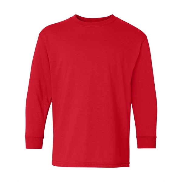 Gildan Heavy Cotton™ Youth Long Sleeve T-Shirt - Gildan Heavy Cotton™ Youth Long Sleeve T-Shirt - Image 22 of 33